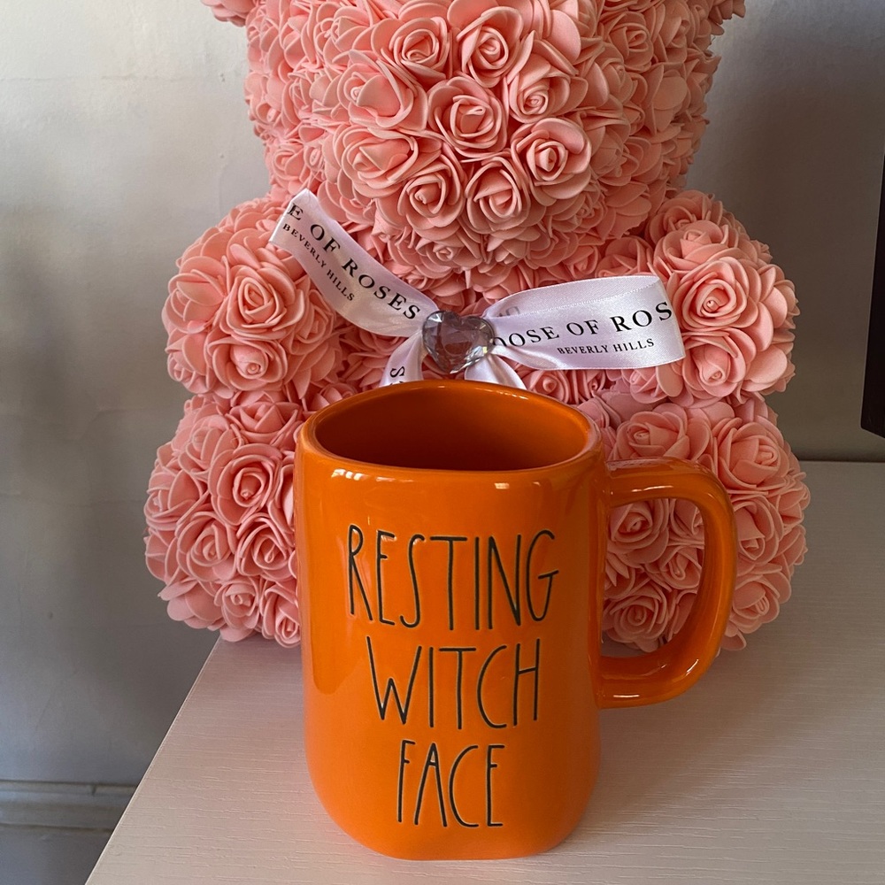 Rae Dunn Resting Witch Face